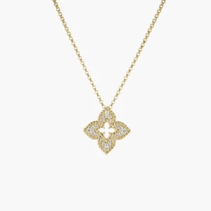 New Authentic Diamond 0.15 ct Venetian Princes Necklace by Roberto Coin - Picture 1 of 16