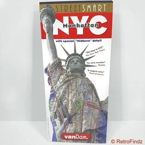 Streetsmart Manhattan Map NYC Travel Guide Laminated Vandam - Picture 1 of 4