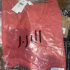 J Jill Sz LP Guava Shirt Blouse Women’s New Sealed Clearance Ships Fast - Picture 1 of 2