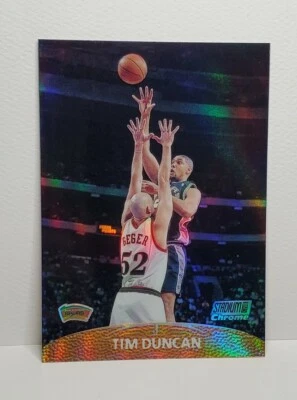 1999-00 Topps Stadium Club Chrome Tim Duncan SP REFRACTOR CHAMP MVP HOF 🌠 - Image 1 of 4