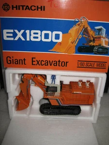 1/60 SCALE SHINSEI HITACHI GIANT EXCAVATOR EX1800 MADE IN JAPAN AS NEW OLD STOCK - Bild 1 von 9