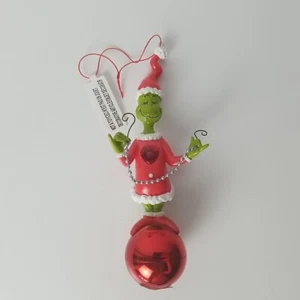 Dept 56 Grinch Christmas Holiday Ornament Whoville Hanging Decoration - Picture 1 of 10