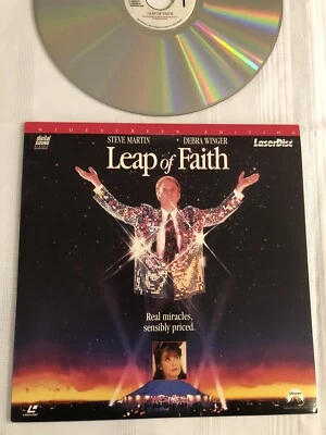 Used Laser Disc LEAP OF FAITH with Steve Martin + Debra Winger Widescreen 1992 — 第 1/4 张图片
