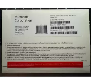 Nuevo kit de DVD multimedia OEM Windows 10 Home 64 bits con clave de producto INGLÉS envío en 2 días - Imagen 1 de 4
