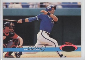 1991 Stadium Club Charter Member Missing Foil George Brett HOF