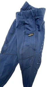 Kerrits Performance Navy Riding Tights Breeches Girls Medium - Picture 1 of 7