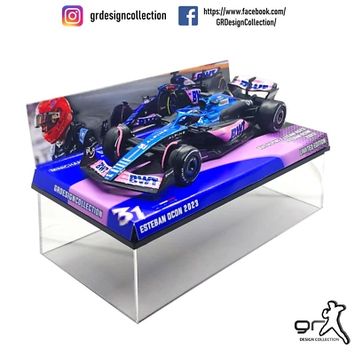 Esteban Ocon - BWT Alpine F1 Team A523  - 2023 Season / Burago / 1:43 - Immagine 1 di 4