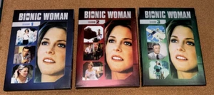 (3) The Bionic Woman Season DVD Lot: Seasons 1-3  Complete Series Lindsay Wagner - Picture 1 of 9