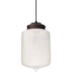 Besa Lighting 1JT-OLINFR-BR Olin 1 Light Bronze Cord Pendant Ceiling Light - Picture 1 of 2