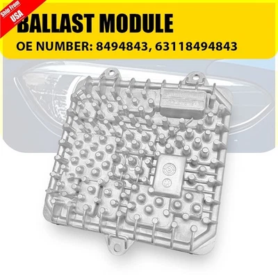 1X For BMW 2 3 4 Adaptive LED Headlight Light Control Module Ballast 8494844 - Image 1 of 4