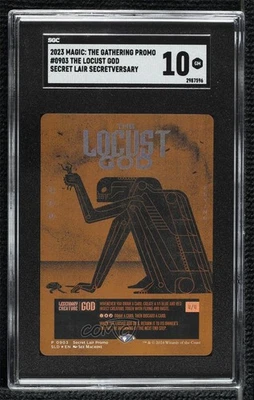 Secret Lair Promo - The Locust God Foil Magic: Drop Series SGC 10 GEM - Image 1 of 2