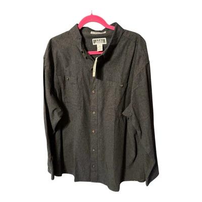 NWT Duluth Trading Free Swingin Flannel Shirt Relaxed Fit New with Tags 2XL Tb13 - Image 1 of 4