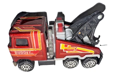 Vintage Buddy L Wrecker Tow Truck Diecast 1980's Japan 5" Buddy L Toys Toy - Image 1 of 4