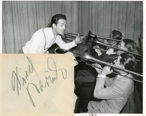 Fred Waring - signierte Albumseite mit Foto - Bild 1 von 1