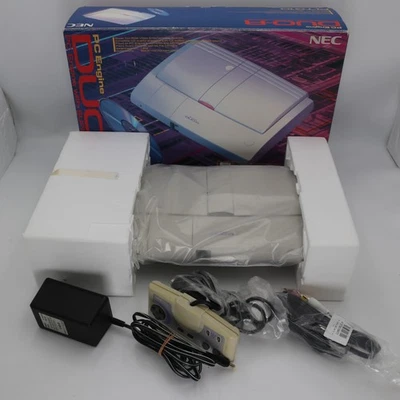 Tested PC Engine DUO-R Console NTSC-J  Box Rare Serial Match RARE - Image 1 of 4