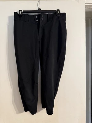 Mizuno Women's  Softball Pant, Medium, Black - Image 1 of 3