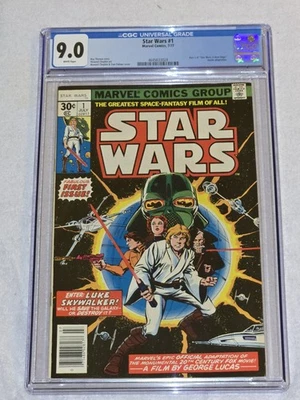 STAR WARS #1 CGC 9.0 PRIMERA IMPRESIÓN DE MARVEL  Foto 1 de 2