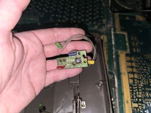 Sega Japan Saturn Greenish Top Cover Reset Button Board 839-0709-02 ONLY-READ - Picture 1 of 8