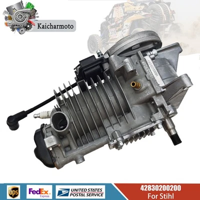 Block Cylinder Piston Crankshaft Engine Manifold for Stihl BR800 X BR800C - Image 1 of 4