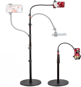 Tall Video Cell Phone Mount Camera Stand Heavy Base 19-75" Adjust * NEW NO BOX - Picture 1 of 6