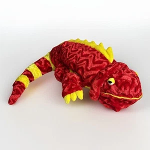 Large Sixflags Iguana Lizard Plush Reptile Stuffed Animal RARE NEW w TAGS - Picture 1 of 16
