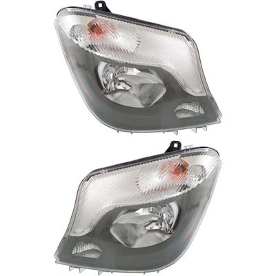 Headlight Set For 2014-2018 Mercedes Benz Sprinter 2500 3500 Left and Right 2Pcs - Image 1 of 4