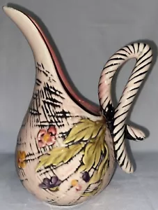 Vintage Hull T3 BLOSSOM FLITE Pitcher Ewer Vase USA 1955 Pink - Bild 1 von 6