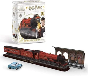 University Games 7635 Harry Potter Hogwarts Express Set 3D Puzzle - Picture 1 of 3