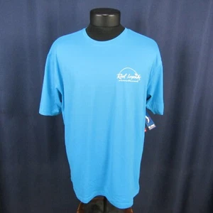 Reel Legend Aqua Blue Men's M T-Shirt NWT Fish design - Picture 1 of 6