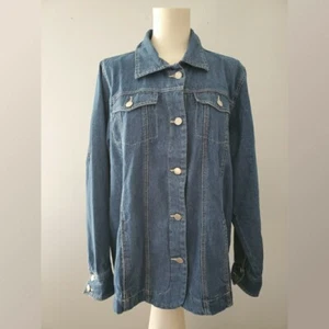 Turtle Bay Co. Denim Jacket/Shirt Size Large - Picture 1 of 7