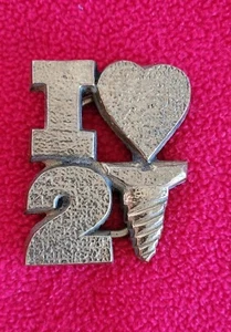 Vintage massiv Messing Taiwan Aminco I Love To Screw 1979 - Bild 1 von 7