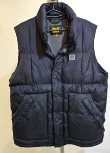 CAT Caterpillar Work Puffer Vest Insulated Black Workwear Unisex Adults size S - Picture 1 of 5