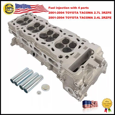 Головка блока цилиндров для Toyota Tacoma 2,4 л 2,7 л 2001-2004 2RZFE 3RZFE ES72182 4 порта - Изображение 1 из 4