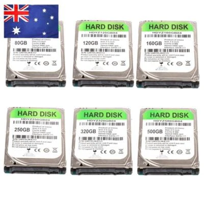 2.5 inch SATA III Laptop Internal Hard Drive 80GB 120GB 160GB 250GB 320GB 500GB - Image 1 of 4