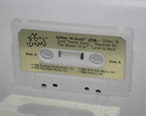 Vtg Tested 1986 Jem & The Holograms Cassette Tape Glitter N' Gold "Jem" Hasbro - Picture 1 of 8