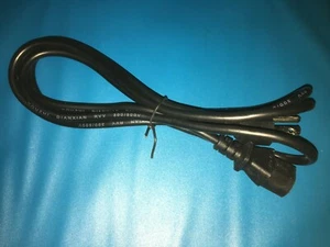 ELNA Power Cord Air Electronic, Carina, Jubilee, Lotus, Stella Power Cord 6' - Picture 1 of 5