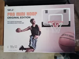 SKLZ Pro Mini Basketball Hoop original edition 18X12" New Break Away Rim - Picture 1 of 5