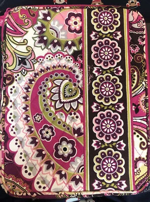 Vera Bradley Tablet Sleeve Very Berry Paisley iPad Kindle E-reader Flowers 9" - Image 1 of 2