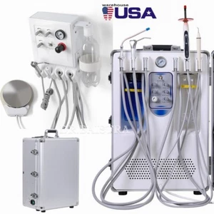 Dental Portable Delivery Unit Curing Light Ultrasonic Scaler/Turbine unit 4Hole - Picture 1 of 27
