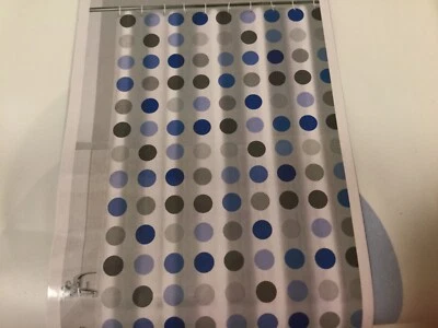 CORTINA DE DUCHA VERDADERAMENTE HOGAR 72 IN X 72 IN 100% PEVA Foto 1 de 4