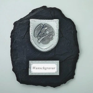 Ehrentafel / Auszeichnung Ehrenpreis Schieferlook Schützen 2 mit Wunsch-Gravur - Bild 1 von 1
