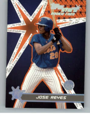 2001 Topps Stars #196 Jose Reyes RC (ref 138246) - Image 1 of 2