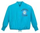 NEW Disney Parks Women's 2X The Haunted Mansion Windbreaker Jacket Blue