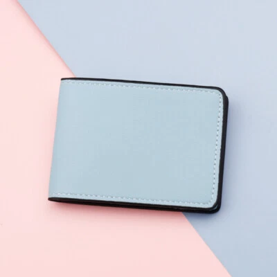 Hombres Mujeres Cartera Sólida Artificial PU Licencia de Conducir Cartera Portatarjetas Bolso Estuche ↷ Foto 1 de 4