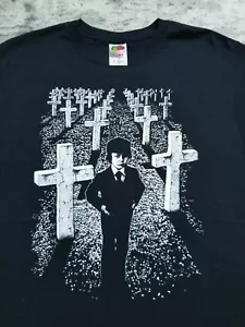 Vintage The Omen Movie Mystery Horror Cult Movie Promo Exorcist T Shirt M 00s - Picture 1 of 8