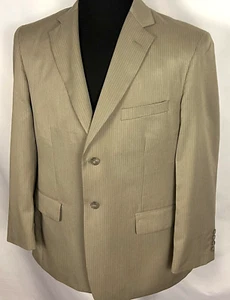 J. Ferrar Men's Size 42 S Premium Quality Wear Suit Blazer Jacket Striped - Picture 1 of 8