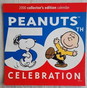 Peanuts 50th Anniversary Calendar 2000 (Charlie Brown) - Imagen 1 de 3