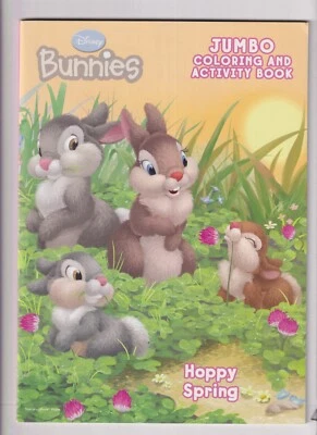 Disney Bunnies Hoppy Spring Jumbo Coloring and Activity Book  (Coloring Boo - Image 1 of 2