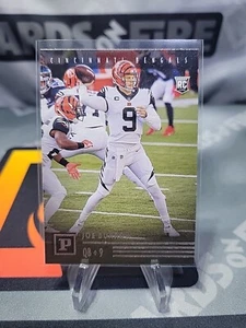 2020 Panini Chronicles - Panini #PA-1 Joe Burrow (RC) - Picture 1 of 2