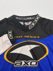 Vintage Axo Sport MM Zero Motocross Jersey Men’s Medium Elbow Padding - Picture 1 of 12